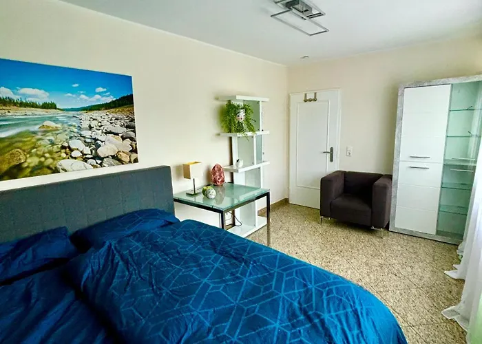 Wolkenzimmer Mit 140 Cm Bett Im Erdgeschoss *